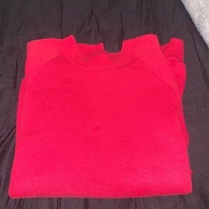 womens fruit of the loom plain sweatshirt/ size M